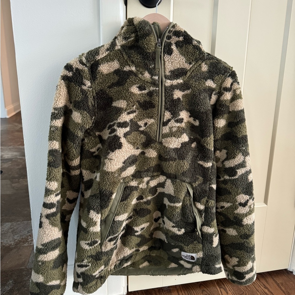 The North Face Camo Sherpa Fleece